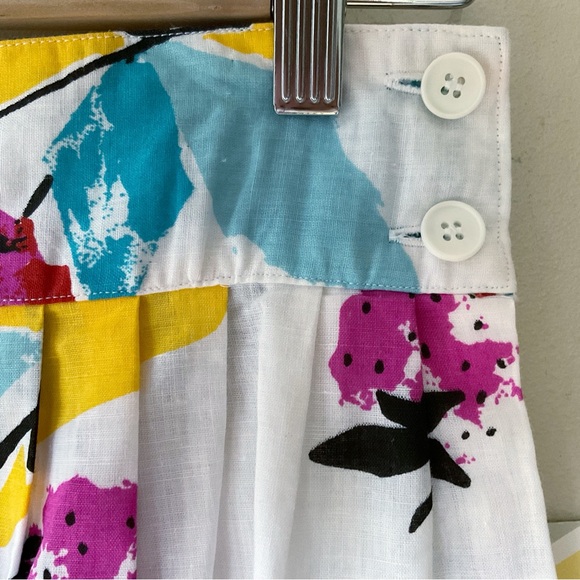 Diane Von Furstenberg Vintage Fruit Print  Midi Skirt Size 10 (Runs Small) NWT - Picture 6 of 12